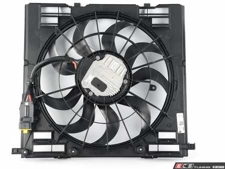ES#4181631 - 17428487639 - FAN HOUSING WITH FAN - Genuine BMW - BMW