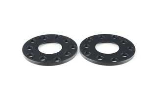ES#2731188 - 16255571SW - DR Series Wheel Spacers - 8mm (Pair) Black - Fine tune your stance and improve handling - H&R - Audi Volkswagen