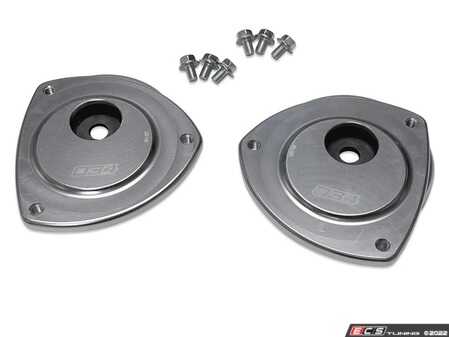 ES#4623771 - 034-601-1030 - Dynamic+ Caster Mount - Pair - Provides 1.6 degrees of additional caster at each of the front wheels to improve mid-corner grip. - 034Motorsport - Audi Volkswagen