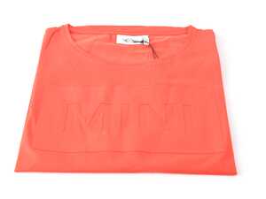 ES#3610031 - 80142454907 - MINI T-Shirt Women's Jersey Coral - L - MINI Uppercase logo shirt - Genuine MINI - MINI