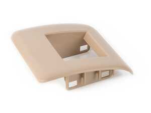 ES#148109 - 52207000326 - Rear seat belt outlet trim - priced each  - Beige - Genuine BMW - BMW