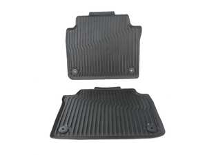 ES#3606693 - 4N0061511041 - Rubber floor Mats - Rear  - Keep your rear carpet safe - Genuine Volkswagen Audi - Audi