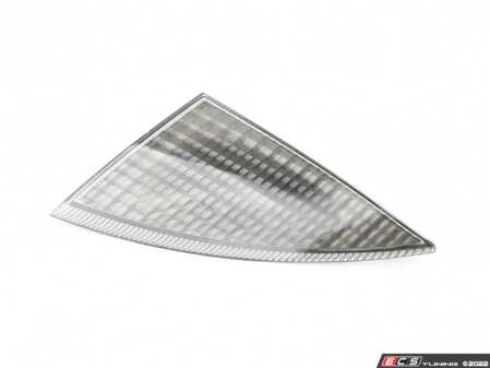 ES#4399065 - 99663104502 - Headlamp Assembly Corner Trim - White - Left side fitment for vehicles without headlamp washers - Genuine Porsche - Porsche