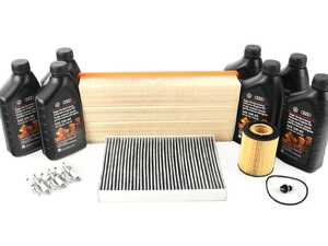 ES#2561251 - TVR640KECS - Genuine 40K Service Kit - ECS Magnetic Drain Plug - Featuring original Volkswagen oil, filter, and ECS Magnetic drain plug. - Assembled By ECS - Volkswagen