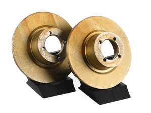 ES#2549940 - 34111117422KT - Front Brake Rotors - Pair (240X10) - Want to restore your stopping power? - Genuine BMW - BMW