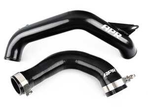 ES#4487729 - MS100215 - APR Turbo Outlet Hose & Pipe - For APR DTR6054 - Replace your failure prone rubber hose, plastic pipe and worm clamps with this upgraded silicone hose, aluminum pipe, and t-bolt clamps - APR - Audi Volkswagen