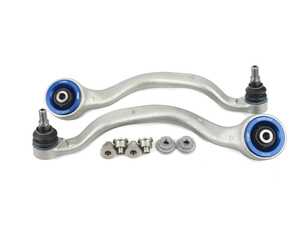 ES#4476020 - 006309LA01-NMA - Turner Motorsport Thrust Arm Monoball Upgrade - Pre-Installed Arms - E7x X5/X6 - Comes with both curved arms as a complete assembled kit with bushings and hardware. - Turner Motorsport - BMW
