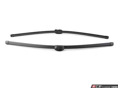 ES#4031431 - 95862894101 - Windshield Wiper Blade Set - For right-hand drive vehicles - Genuine Porsche - Porsche