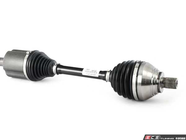 Genuine Volkswagen Audi - 3QF407271J - Driveshaft - Left Front