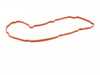 ES#5423157 - 11615B41054 - Intake Manifold Seal - Sits between the intake manifold and the engine block - Genuine BMW - BMW