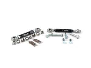 ES#4623575 - 034-402-4031 - Motorsport Billet Adjustable Front Sway Bar End Link Pair - Designed to improve handling, road feel, and steering response. - 034Motorsport - Audi