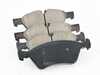 ES#3161535 - EUR1123 - Front Euro Ceramic Brake Pad Set - Ceramic composite developed to meet low dust & noise requirements. Includes new brake pad wear sensors - Akebono - Mercedes Benz