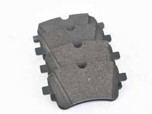 ES#4819228 -  4m0698451bgKT - Brake Pad Kit - Rear  - Includes pads, Clips, And Replacement carrier bolts! - Genuine Volkswagen Audi - Audi
