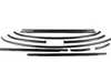 ES#4158395 - 51135A0B943 - MINI Waistline| Beltline Piano Black Full Belt line Kit - F55 - Remove the chrome and get the blacked out look - Genuine MINI - MINI