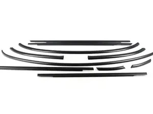 Zwart Glanzend Voorbumpergrille Omlijsting, Vervanging voor Mini F55