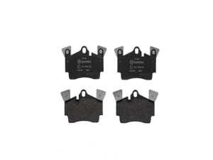 ES#4626782 - 7L0698451B - Premium Low-Met OE Equivalent Pad - Rear - Quality brake pads from an original equipment supplier - Brembo - Audi Volkswagen Porsche