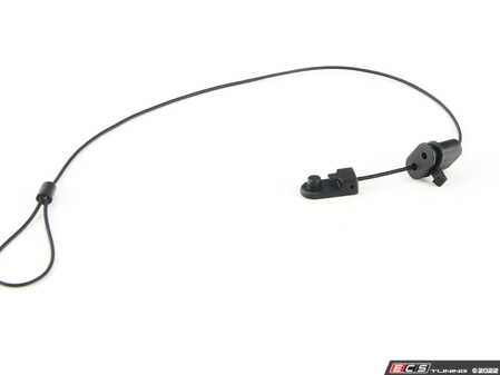 ES#1903266 - 51247249683 - Trunk Release Cable - Trunk release cable that attaches to the outside trunk access handle - Genuine BMW - BMW
