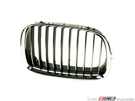 ES#78488 - 51138184532 - Kidney Grille - Right - Chrome kidney grille - Genuine BMW - BMW