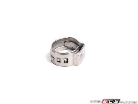 ES#467907 - N10310001 - Crimp Clamp - Priced Each - Install new hardware with your new parts. 11.9x9x0.6 - Genuine Volkswagen Audi - Audi Volkswagen