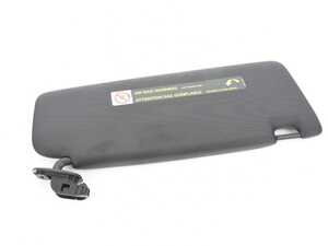 ES#1597995 - 8J8857551J7C0 - Sun Visor - soul (Black) - left - Replace your missing or broken sun visor - Genuine Volkswagen Audi - Audi