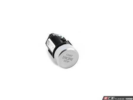 ES#4507553 - 5G1959839B3Q7 - Start/Stop Switch - Aluminum - For vehicles with push-button start - Genuine Volkswagen Audi - Volkswagen