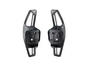 ES#4629461 - 8234-5K-701 - BFI Complete Replacement Shift Paddles - Black Anodized  - The worlds first machined aluminum complete replacement paddles for VW with illuminated shift indicators. - Black Forest Industries - Volkswagen