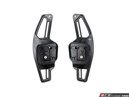 ES#4629461 - 8234-5K-701 - BFI Complete Replacement Shift Paddles - Black Anodized  - The worlds first machined aluminum complete replacement paddles for VW with illuminated shift indicators. - Black Forest Industries - Volkswagen