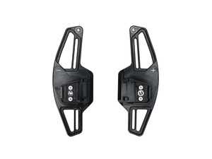 ES#4629464 - 8234-5Q-701 - BFI Complete Replacement Shift Paddles - Black Anodized - The worlds first machined aluminum complete replacement paddles for VW with illuminated shift indicators. - Black Forest Industries - Volkswagen
