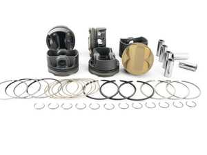 ES#4414316 - 930286125T - MAHLE Forged Piston Set 87mm with Thermal Barrier Coating (TBC) - S54 - 3.2L - Forged, 2618. Phosphate + Grafal + Hard Anodized top ring groove + TBC - Mahle Motorsports - BMW