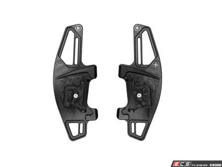ES#4629467 - 8234-5G-701 - BFI Complete Replacement Shift Paddles - Black Anodized - The worlds first machined aluminum complete replacement paddles for VW with illuminated shift indicators. - Black Forest Industries - Volkswagen