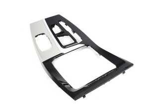 ES#4190580 - 51169370867 - Trim -  Center Console -  Alu -  Brushed - Left Hand Drive - Genuine BMW - BMW
