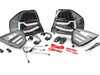 ES#4492543 - LTE9005JMLEDTM - Spec-D LED Tail Lights - Matte Black Housing/Clear Lens - E90 Pre LCI - Comes with 1 pair of black housing clear lens tail lights w/ LED strips - Spec-D Tuning - BMW