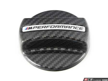ES#4425118 - 16112472988 - Carbon Fuel Filler Cap  - Add some carbon to excite you every time you fill your gas tank with this M Performance carbon fuel cap! - Genuine BMW M Performance - BMW