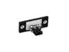 ES#4031445 - 958943021 - License Plate Light Housing - Priced Each - Black surround with clear lens - Two required - Genuine Porsche - Porsche