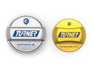 ES#4620167 - TMS-FSET-V2 - Turner X Goldenwrench Motorsport Edition Cap Set - Silver & Gold - F Chassis - (NO LONGER AVAILABLE) - Turner Silver Limited edition Turner X Goldenwrench Motorsport Edition Cap Set! - Turner Motorsport - 