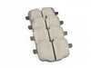 ES#3161614 - EUR874 - Rear Euro Ceramic Brake Pad Set - Ceramic composite developed to meet low dust & noise requirements - Akebono - Mercedes Benz