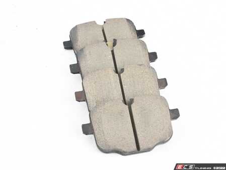 ES#3161614 - EUR874 - Rear Euro Ceramic Brake Pad Set - Ceramic composite developed to meet low dust & noise requirements - Akebono - Mercedes Benz