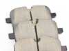 ES#3161614 - EUR874 - Rear Euro Ceramic Brake Pad Set - Ceramic composite developed to meet low dust & noise requirements - Akebono - Mercedes Benz
