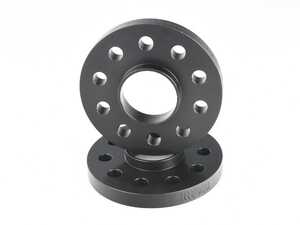 ES#4065032 - 3655664SW - 18mm DR Series Trak Wheel Spacers (Black) - Pair - Fine tune your stance and improve handling - H&R - BMW MINI