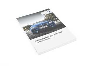 ES#3421019 - 01402959664 - Owner's Manual For F12 M6 - Genuine BMW - BMW