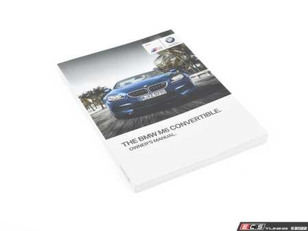 ES#3421019 - 01402959664 - Owner's Manual For F12 M6 - Genuine BMW - BMW