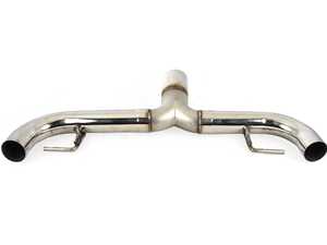 ES#3984917 - 10902027 - VRSF Stainless Steel Muffler Delete - Delete the mufflers and shave 18 lbs off your VRSF 3.5" street exhaust. - VRSF - BMW