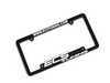 ES#5718 - ECS-LP-FRAME-WHT - ECS Tuning License Plate Frame - White - Black fade resistant plastic frame with raised letters - ECS - Audi BMW Volkswagen Mercedes Benz MINI Porsche