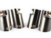 ES#3491370 - 248676  - Supersprint Exhaust Tips - 100mm Quad Tip Set - Gun Metal Grey - Add some style to your BMW with these Quad Exhaust Tips from Supersprint! - Supersprint - BMW