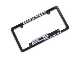 ECS Tuning License Plate Frame - Silver