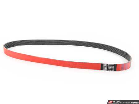 ES#4485242 - 8pk1390 - Performance Kevlar Reinforced Belt - N55 F Chassis - Our Red Kevlar accessory Belts are both an aesthetic improvement and a performance alternative to a traditional belt. - ECS - BMW