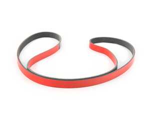ES#4485239 - 6pk1990 - Performance Kevlar Reinforced Belt - N52 - Our Red Kevlar accessory Belts are both an aesthetic improvement and a performance alternative to a traditional belt. - ECS - BMW