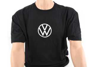 ES#4058864 - DRG003760BLKXL - Everyday T-Shirt - Black - XL - Features VW logo printed on the front in white - Genuine Volkswagen Audi - Volkswagen