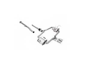 ES#4629933 - SSXM479 - Cat-Back Exhaust System - Non Resonated R53 MINI Cooper S/JCW - Polished Tips  - 2.50" stainless steel with dual 76.2mm Special detachable polished tips. - Milltek Sport - MINI
