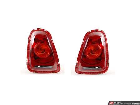 ES#4629947 - 63212757009KT - Tail Light - Set  - Replace a faded or broken tail light housing, amber turn signals - Genuine MINI - MINI